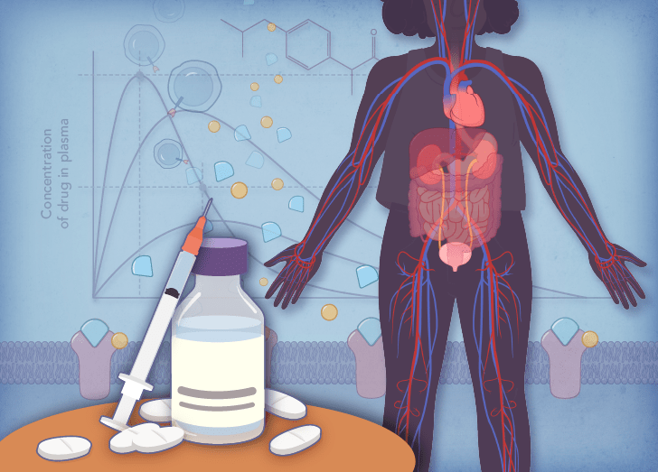 Pharmacology Essentials Course Illustration.