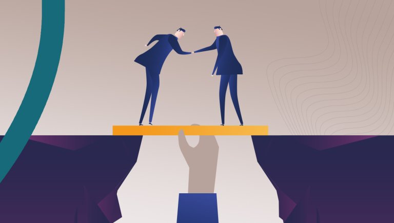 Illustration of collaboration.