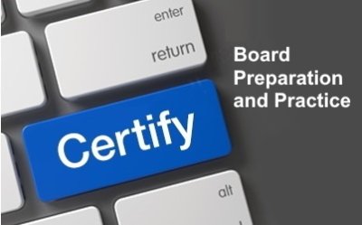 keyboard with blue key saying "Certify"